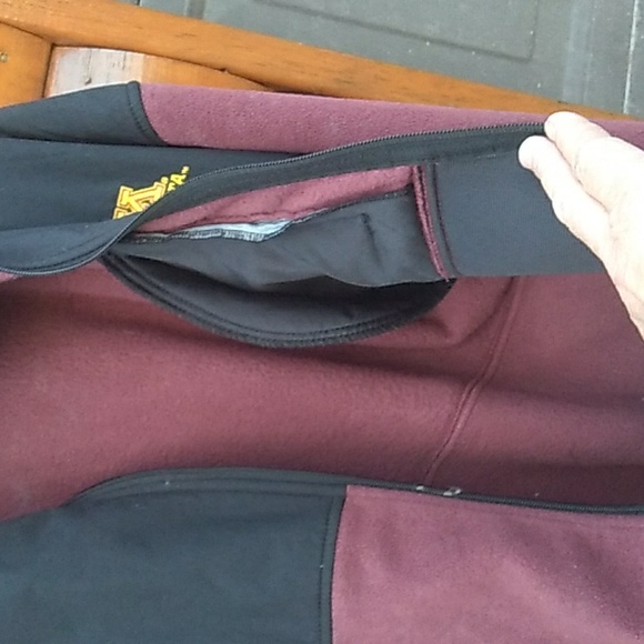 π Columbia Minnesota Maroon UniSex Fleece Jacket Sz XL - Picture 9 of 16